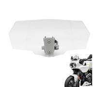 Motorcycle Wind Screen - Adjustable Windshield Extension | heightened Spoiler Clip Wind Deflector for Motorcycles Reduces Winds Pressure Improves Riding Comfort Universal Clip on Design