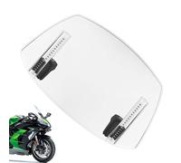 Motorcycle Windscreen, Windshield Fly Screen, 11.81x7.48x1.97in Front Accessory Modification, Improved Stability, Spoiler Extension for Touring, Scooter, Street Bikes, ATV, Road Vehicles, Boats