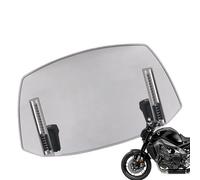 Motorcycle Windscreen, Windshield Fly Screen, 11.81x7.48x1.97in Front Accessory Modification, Improved Stability, Spoiler Extension for Touring, Scooter, Street Bikes, ATV, Road Vehicles, Boats
