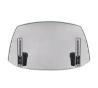 Motorcycle Windshield, Windscreen Extension, Adjustable Deflector Shield, Aerodynamic Spoiler Guard, Clear Front Visor for Scooter, Cruiser, Touring Bike, Atv, Dirt Street Road Use