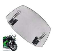 Motorcycle Windshield, Windscreen Spoiler Extension,11.81x7.48x1.97 Inches, Easy Installation Weather Protection, Front Modification Accessory for Touring, Scooters, Road, Bikes, Street and Riding