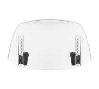 Motorcycle Windshield, Windscreen Spoiler Extension,11.81x7.48x1.97 Inches, Easy Installation Weather Protection, Front Modification Accessory for Touring, Scooters, Road, Bikes, Street and Riding