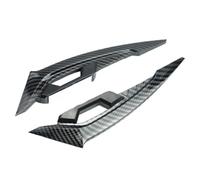 Motorcycle Winglet Spoiler - Front Fairing Aerodynamic Wing Kit | Racing Style Air Deflector Pair | High Speed Stability Enhancer, Universal Bike Motorcycle Body Wind Control Performance