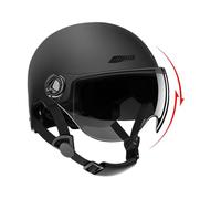 Motorcycles Riding Helmets - Motorbike Helmets , Elderly Head Protection Safety Helmet, Open Face Motorcycle Helmet Quicks Release For Mens Adults Family Friends Coworkers Hobbyists