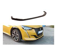 Motordrome Spoiler anteriore V.2 per Peugeot 208 II 2019- (ABS), nero, nero lucido, ABS