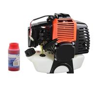 Motore 26 cc di Ricambio per Tagliaerba Decespugliatore Trivella Rasaerba Tosaerba Potatore e 4 in 1, monocilindrico Raffreddamento ad Aria, scoppio 2 Tempi + omaggio bottiglia di miscela da 100ml