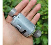 Motore 545DC 12V 0.3A Motori potenti a vibrazione a doppia testa for motore modello massaggiatore fai-da-te, costruzione solida motore speciale