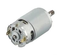 Motore a 8 denti RS-550VD H3 per WORX Power Tools WU390 WX390 WX390.1 Parte di ricambio 50027484 Argento Metallo