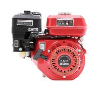 Motore a benzina a 4 tempi 212CC, motore a benzina con avviamento a strappo da 7,5 HP 4KW Motore OHV monocilindrico raffreddato ad aria 3600 giri/min Albero motore da 20 mm