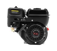 Motore a benzina a 4 tempi da 7,5 HP 212CC, motore a benzina alimentato a gas con avviamento a strappo 3600 giri/min per generatore di pompe d'acqua Karting (albero da 20 mm)