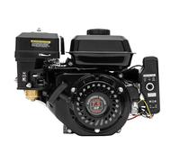 Motore a benzina a 4 tempi da 7,5 HP 3KW 210CC Avviamento manuale/elettrico OHV Motore a gas con raffreddamento ad aria per compressori Go Kart 3600 giri/min