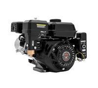 Motore a benzina da 7,5 CV con albero da 20 mm di diametro, avviamento elettrico, batteria 7 Ah da 12 V, protezione contro la mancanza di olio, motore a benzina OHV a 4 tempi, 3600 giri/min