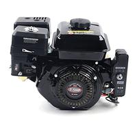 Motore a benzina da 7,5 CV con avviamento elettrico, motore da 210 ccm a 4 tempi, avviamento a corda e avviamento elettrico, basso consumo di carburante, albero da 20 mm con protezione contro la