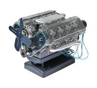 MOTORE A COMBUSTIONE INTERNA V8 MOTORIZZATO MODELLO HAYNES PERFETTAMENTE FUNZ...