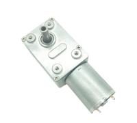Motore a coppia elevata da 12 V CC con riduttore a vite senza fine da 3 a 210 giri/min invertito con autobloccaggio Motore da 24 V Motore a spazzola for tende fai da te da 6 V JGY-370 personalizzato
