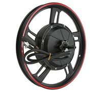 Motore a Elettrico da 16 Pollici 48-72V 500W-3500W per Biciclette Elettriche Scooter e Kart con Freni a e Gomme Large Adatto a Terreni Diversi e Veicoli Elettrici