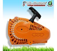 MOTORE A GAS MOTOSEGA RECOIL Puleggia Starter per 2500 25CC Pull Start tosaerba