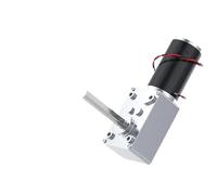 Motore a ingranaggi a vite senza fine DC 5840-31ZY, 6V ~ 24V, albero di controllo della velocità anteriore e posteriore, lunghezza 51MM, 1 pezzo(24V 12RPM,Single Motor)