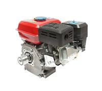 Motore a Scoppio 7,5 CV, Motore a Benzina 4 Tempi 196cc con Albero Ø 20 mm e Puleggia, Avviamento a Strappo Breckner Germany