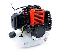 Motore a Scoppio Benzina 2 Tempi 42cc Universale monocilindrico Raffreddamento ad Aria per decespugliatore rasaerba Tosaerba potatore, avviamento a Strappo