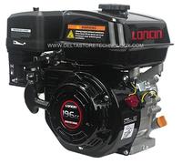 MOTORE A SCOPPIO LONCIN 4T 196cc 6,5 HP albero cilindrico 19,05 mm tipo GX200