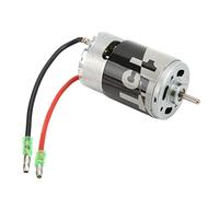 Motore a spazzole 550 20000 giri/min con cuscinetto a due vie a torsione grande Motore a spazzole 15T argento per auto da arrampicata 1/10