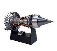 Motore a turbina per aeromobili modello 1:25, Strutture elettriche stampate in 3D fai da te, Scienza aeromeccanica, regalo, Esposizione didattica, decorazioni per la scrivania(Assembly)