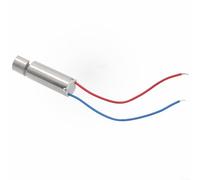 Motore a vibrazione a tazza cava DC 0,5 V-5 V 80 mA 21 x 6 mm vibratore coreless per telefoni cellulari, ventole elettroniche, argento (15000 giri/min)