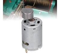 Motore a Vibrazione CC 12V, 4700 RPM, Riduttore a Vite Senza Fine con Ruota Eccentrica, Rame, Modello R385