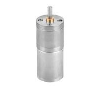 Motore ad ingranaggi Dc 12v, Motore ad ingranaggi elettrico ad alta coppia con riduttore di velocità 25ga-370 albero centrale 25mm diametro del motore elettrico (12v 1000rpm)