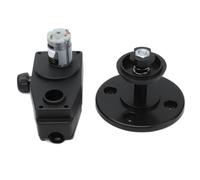 Motore alimentatore per saldatore compatto 10 W Dc 24 V ABS resistente alla corrosione a basso rumore Macchina per alimentazione a rullo per attrezzature industriali per la lavorazione del legno nero