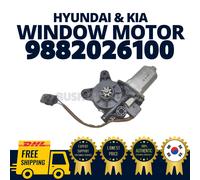 Motore alzacristalli elettrico originale OEM Hyundai Kia anteriore RH Santa F...