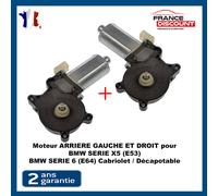 Motore Alzacristallo Elettrico Posteriore Sinistro + Destra BMW Serie 6 E53 E X5