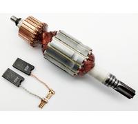 Motore Ancora Corridore Marca + Carbone per Bosch Gbh 5 Dce , 38, Gsh 5 Ce, 4