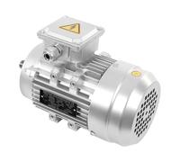 Motore asincrono trifasincrono 0,75 kW 1400 rpm, 230/400 V, motore trifase B14, diametro albero 19 mm, motore industriale per macchinari, industria mineraria, 28,4 x 15,5 x 19,3 cm