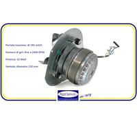 MOTORE ASPIRATORE ESTRATTORE FUMI 185m3/h 32 Watt 2400RPM EBM R2E150-AN91-22