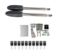 Motore automatico del portone braccio DC24V. Apritore Aptuator Engine con kit di controllo remoto opzionale 400 kg Apriporta Kit di automazione per cancelli(Grey)