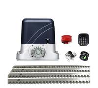 Motore automatico for apertura cancello scorrevole da 1400 libbre 600 kg con telecomando Effettua un ordine e invia 1 maschera Stabile e Affidabile(Kit 3)