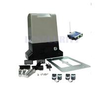 Motore automatico for cancello scorrevole for cancelli fino a 800 kg (fotocellule, pulsante, lampada, tastiera, apricancello GSM opzionale),Resistenza a tutte le intemperie(Kit8)