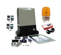 Motore automatico for cancello scorrevole for cancelli fino a 800 kg (fotocellule, pulsante, lampada, tastiera, apricancello GSM opzionale) Ampiamente utilizzato(KIT1)