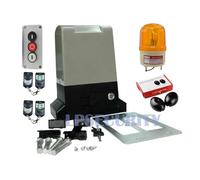 Motore automatico for cancello scorrevole for cancelli fino a 800 kg (fotocellule, pulsante, lampada, tastiera, apricancello GSM opzionale)(Kit2)