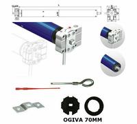 MOTORE AUTOMAZIONE TENDA DA SOLE 100 Kg 50nm MANOVRA EMERGENZA SBLOCCO MANUALE