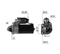 Motore Avvio EM247G 458449 063521093890 Lrs 02 567 8EA 738 258-511 Cs 1408