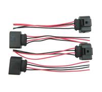 Motore Bobina Accensione Compatibile Con Per MK5 MK6 Per Jetta Per Rabbit Per Golf 2.5L 2006-2014 Auto Bobina Di Accensione Connettore Spina Pacchetto Di Cablaggio 1J0973724(4Pcs)