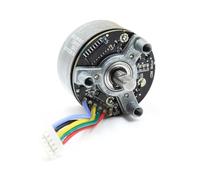 Motore brushless BL3825 a rotore esterno da 38 mm, DC12V BLDCM, cuscinetti a sfere magnetici ad alta resistenza, regolazione della velocità PWM ad alta coppia