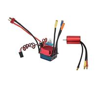 Motore brushless da 4600 KV e ESC S35A, motore brushless in lega di alluminio ad alta precisione con ESC per auto RC 1/16 e 1/18, corrente continua di 35 A, di