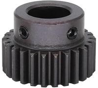 Motore Brushless Pignone Motore Ingranaggio Passo Mitra 1 Modulo 25 Denti Pignone Cilindrico Ingranaggio 5mm 6mm 8mm 10mm 15mm Foro Interno 1m 25t Ingranaggio Cilindrico PAS, 1M 25T Bore 7 mm