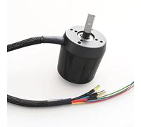 Motore Brushless Sensor 6374 per RC Scooter Drive | Valutazione 170KV, 2800W per potenza massima, sensore dotato, facile installazione, controller skateboard compatibile