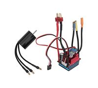 Motore Brushless Sensorless 2435 4500KV con ESC 35A, Alluminio e Rame, 1/16 1/18 Auto RC - Alta Efficienza, Protezione Multipla, Prestazioni Elevate per Modellismo