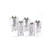 Motore CA CBB65, condensatore di avvio del compressore del condizionatore d'aria 450VAC 5 UF 20 UF 25 UF 30 UF 35 UF 40 UF 45 UF 50 UF 60 UF 70 UF Tolleranza del 5%(6UF)